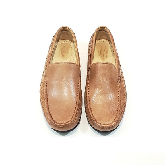 G.H. Bass Driving Loafer Moc Slip On Woven Leather main image 4